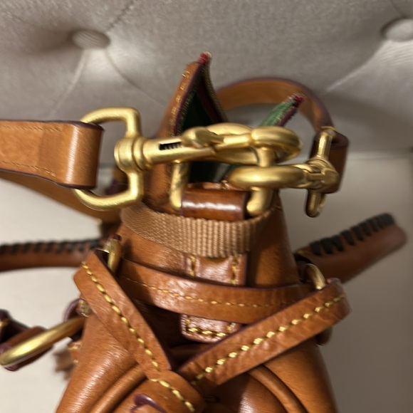 Dooney & Bourke Satchel Shoulder Handbag with adjustable strap for crossbody. - Picture 8 of 9